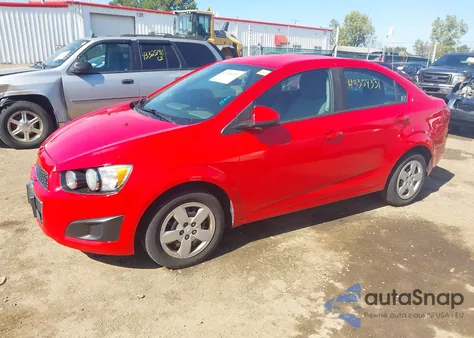 2014 Chevrolet Sonic Ls Auto из США, поврежденный, VIN 1G1JA5SH9E4166866